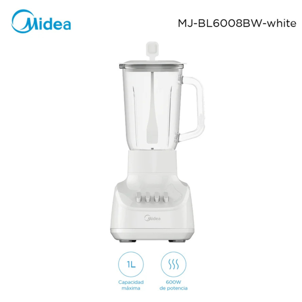 Midea Mixeur Original MJ-BL2503B 1 Litres 600W