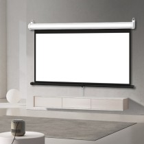 Ecran de projection manuel R SCAR RS-MH9696M format 1:1 carré 96x96 Pouces / 2.44m x 2.44m