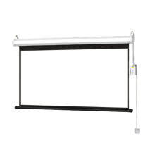 Écran de Projection Électrique 120" (3.05m x 3.05m) | Format 1:1 Carré