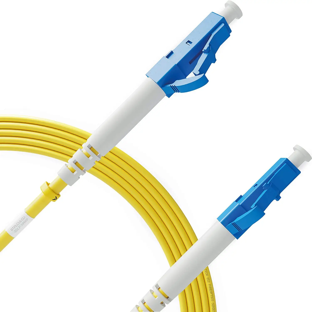 Câble à fibre optique monomode LC-LC Simplex 9-125 OS1 LSZH 1 cœur 3mm avec connecteurs courts LC/UPC Câble à fibre optique monomode LC-LC Simplex 9-125 OS1 LSZH 1 cœur 3mm avec connecteurs courts LC/UPC