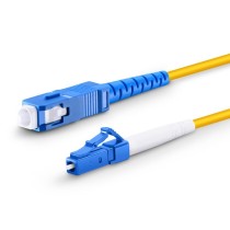 Câble de raccordement à fibre optique LC UPC Simplex vers SC UPC Simplex, monomode (OS2) 5m