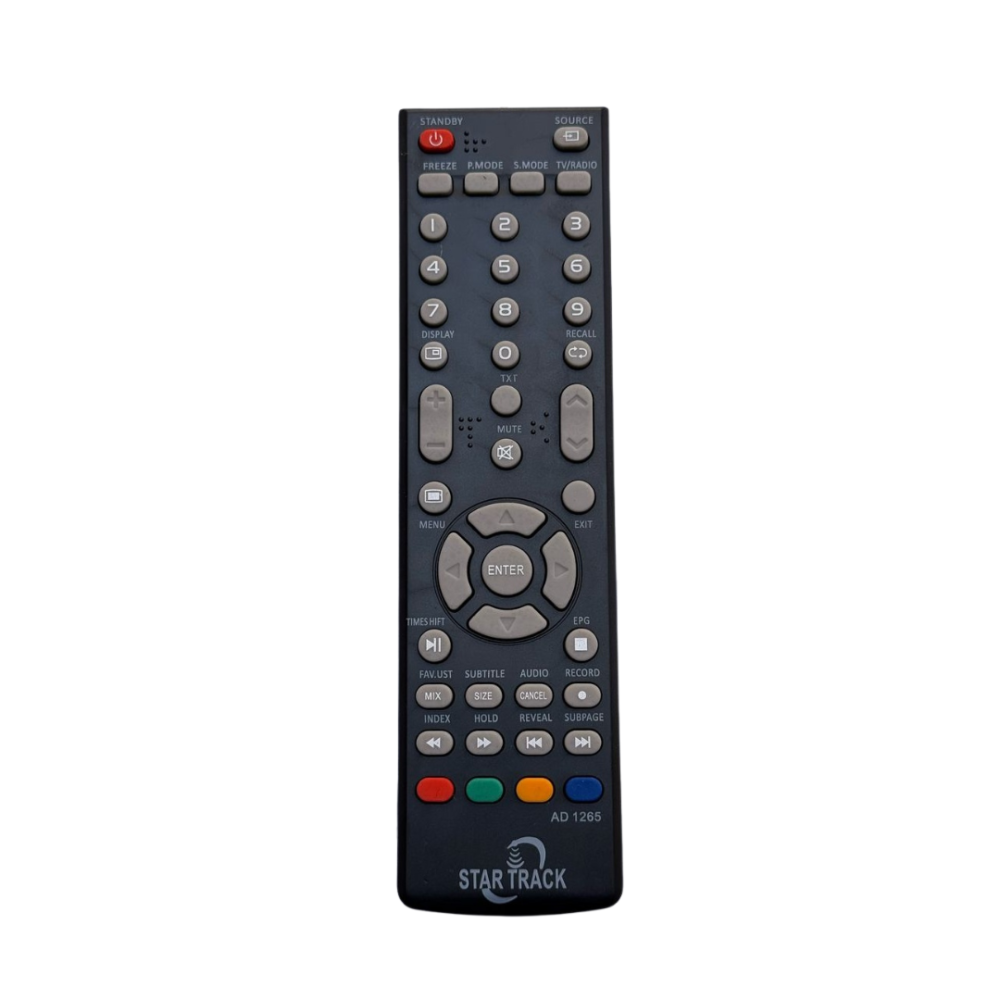 Telecommande téléviseur smart TV Star track AD-1265 Telecommande téléviseur smart TV Star track AD-1265