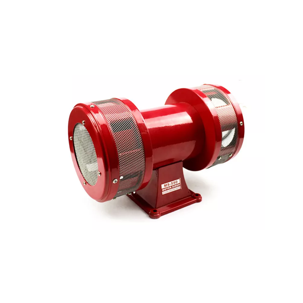 Sirène à double moteur MS-590 AC110V/220V MS-590 alarme de sirène à décibels élevés