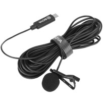 Micro cravate à condensateur BOYA BY-M3 pour smartphone/APN/PC directivité omnidirectionnelle USB-C