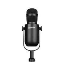 Microphone dynamique directivité cardioïde BOYA BY-DM500 avec connecteur XLR
