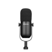 Microphone dynamique directivité cardioïde BOYA BY-DM500 avec connecteur XLR