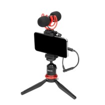 Microphone condensateur à double capsule BOYA BY-MM1 Pro directivité cardioïde Jack 3.5 mm TRS/TRRS