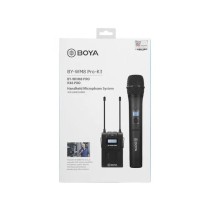 Système de micro cravate sans fil BOYA BY-WM8 PRO-K3 monté sur caméra