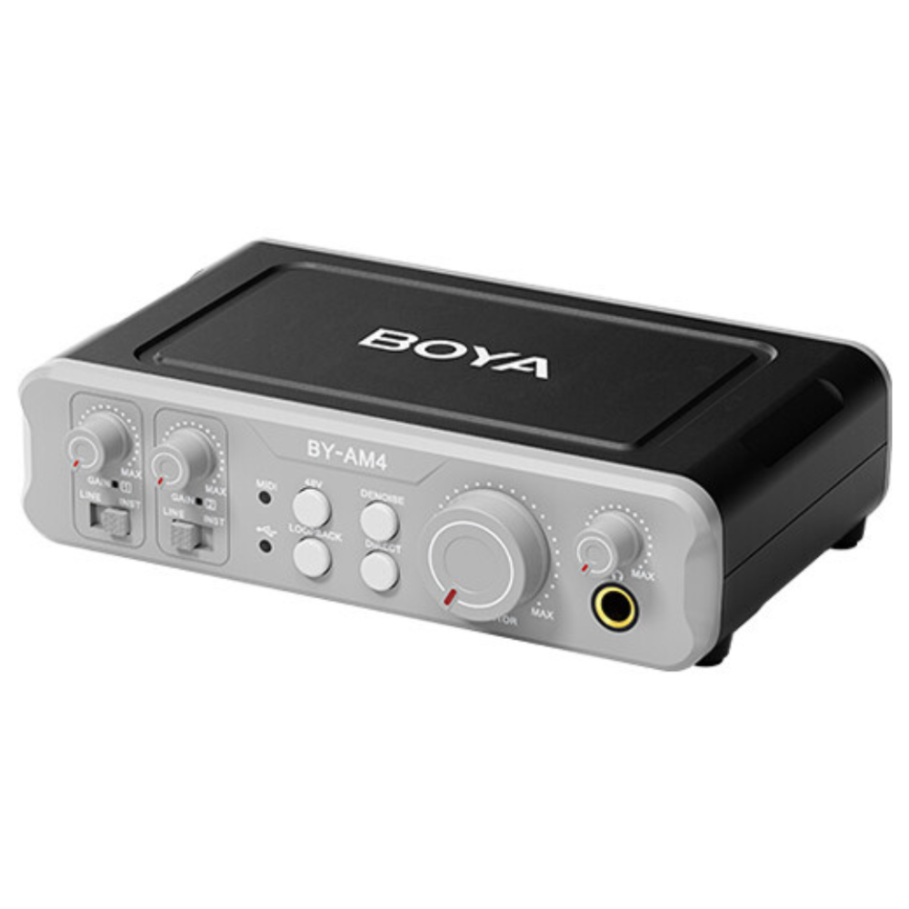 Interface audio/MIDI USB-C BOYA BY-AM4 Interface audio/MIDI USB-C BOYA BY-AM4