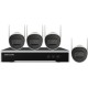 Kit 4 Hikvision NK44W0H(D) Wi-Fi Bullet H.265 5G 4MP