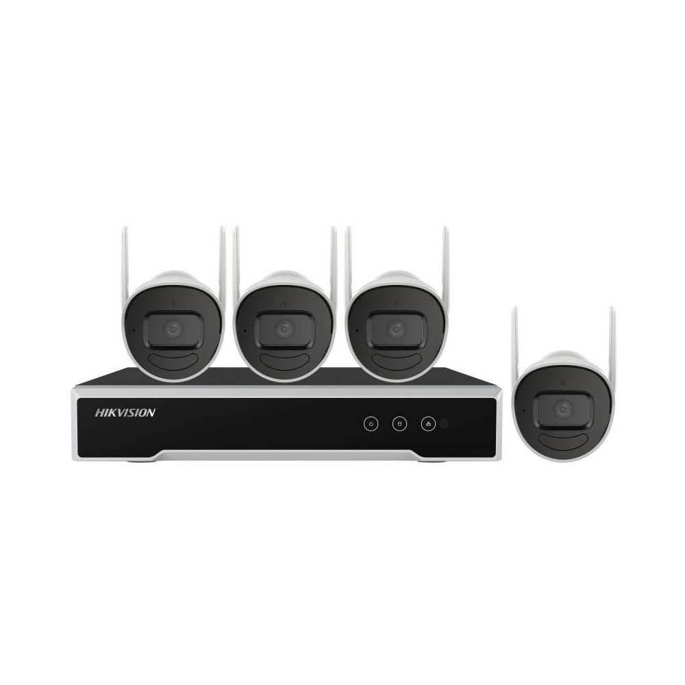 Kit 4 Hikvision NK44W0H(D) Wi-Fi Bullet H.265 5G 4MP