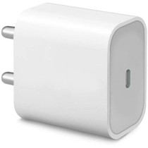 Chargeur USB Type C 20 W original pour iPhone 15, iPhone 15 Plus, iPhone 15 Pro, iPhone 15 Pro Max avec cable blanc