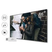 Téléviseur smart android UHD 4K SMART TECHNOLOGY STT8698K 86 pouces