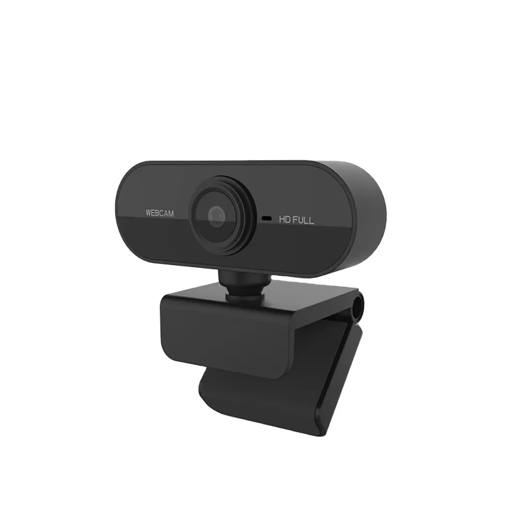 Mini Webcam Full HD 1080P avec microphone pour Ordinateur, diffusion en direct Vidéo Conférence Travail