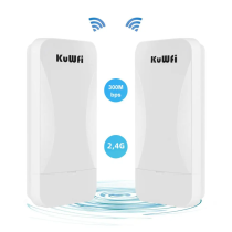 Point d'accès extérieure CPE sans fil longue portée 1-2KM 2.4G 300Mbps antenne extérieure