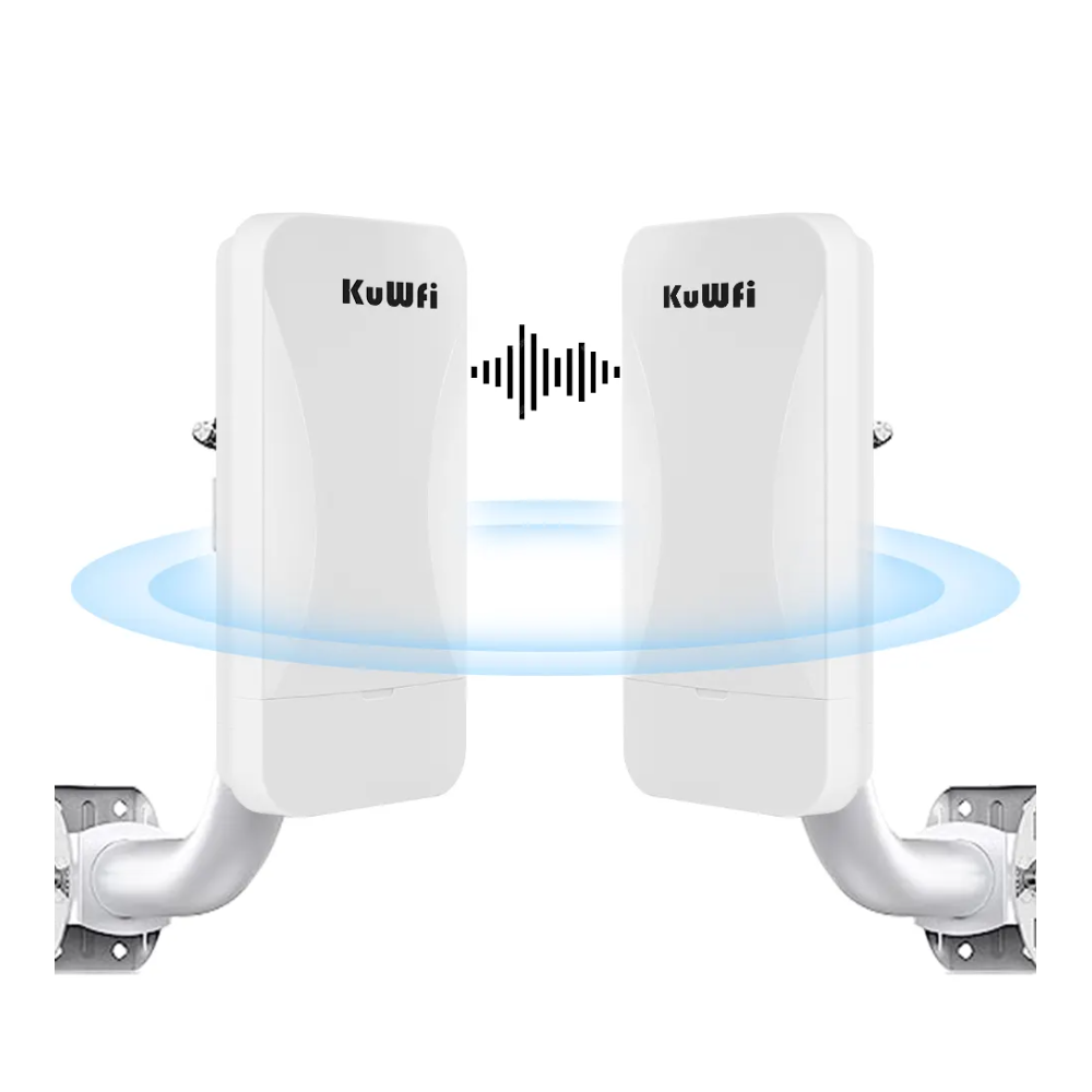 Point d'accès extérieure CPE sans fil longue portée 1-2KM 2.4G 300Mbps antenne extérieure