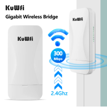 Point d'accès extérieure CPE sans fil longue portée 1-2KM 2.4G 300Mbps antenne extérieure