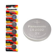 Pile au lithium 3V Panasonic CR2032