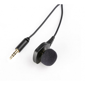 BOYA BY-HLM1 | Microphone Cravate Portable Omnidirectionnel pour DSLR & Caméscope