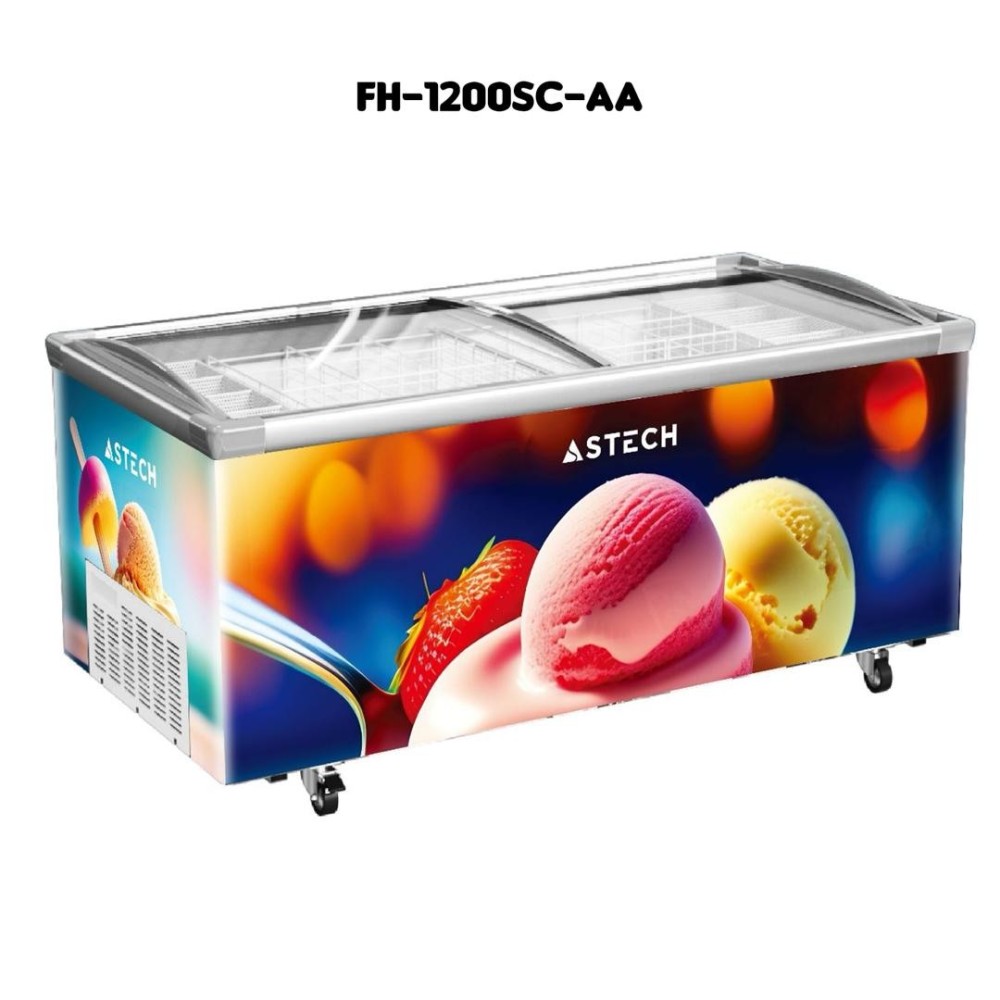 Congélateur vitrine horizontal ASTECH FH1200SCAA nofrost 1021 litres Congélateur vitrine horizontal ASTECH FH1200SCAA nofrost 1021 litres