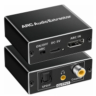 Converisseur audio HDMI ARC 192KHz HDMI ARC eARC TV vers optique coaxial