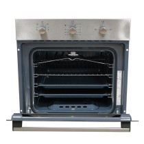 Four encastrable a gaz LCS NGB2L 60X60 gris