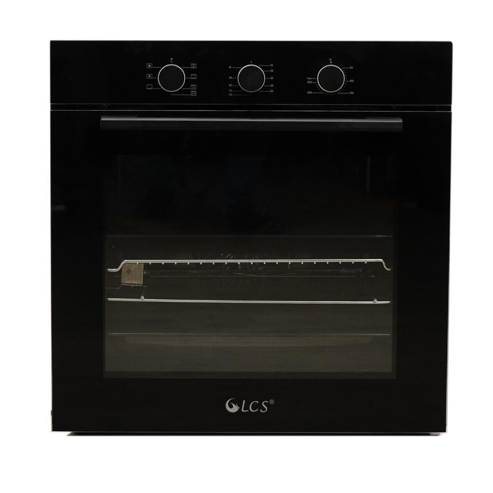 Four encastrable électrique LCS QBBL 60X60 noir