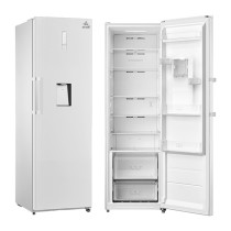 Réfrigérateur vertical 1 portes EVVOLI EVRFMU390LW 8 tiroirs avec fontaine no Frost 390 litres blanc