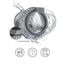 Machine a laver SAMSUNG WD17T6300GP/SP 17kg / 10kg séchage front load noir