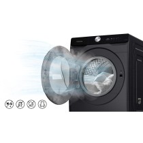 Machine a laver SAMSUNG WD17T6300GP/SP 17kg / 10kg séchage front load noir
