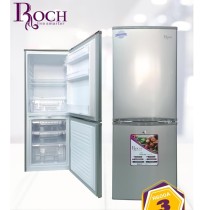 Réfrigérateur combine 3 tiroirs ROCH RFR-260DB 260 litres gris