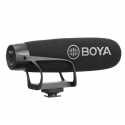 Microphone BOYA BY-BM2021Cardioïde pour Appareil reflex numérique & smartphone android avec 3.5MM TRRS Adaptateur de câble