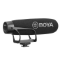Microphone BOYA BY-BM2021Cardioïde pour Appareil reflex numérique & smartphone android avec 3.5MM TRRS Adaptateur de câble