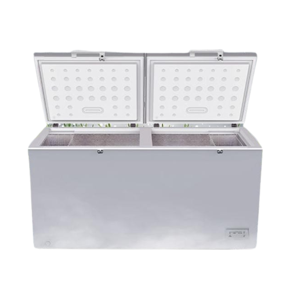 Congélateur horizontal 2 portes ROCH RCF440B 440 litres gris Congélateur horizontal 2 portes ROCH RCF440B 440 litres gris