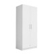Armoire 2 battants ARB002 dimensions 850X450X750cm blanc