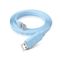 Console Câble USB Série Vers RS232 RJ45 pour Routeurs Microphones Moniteurs 1.8m