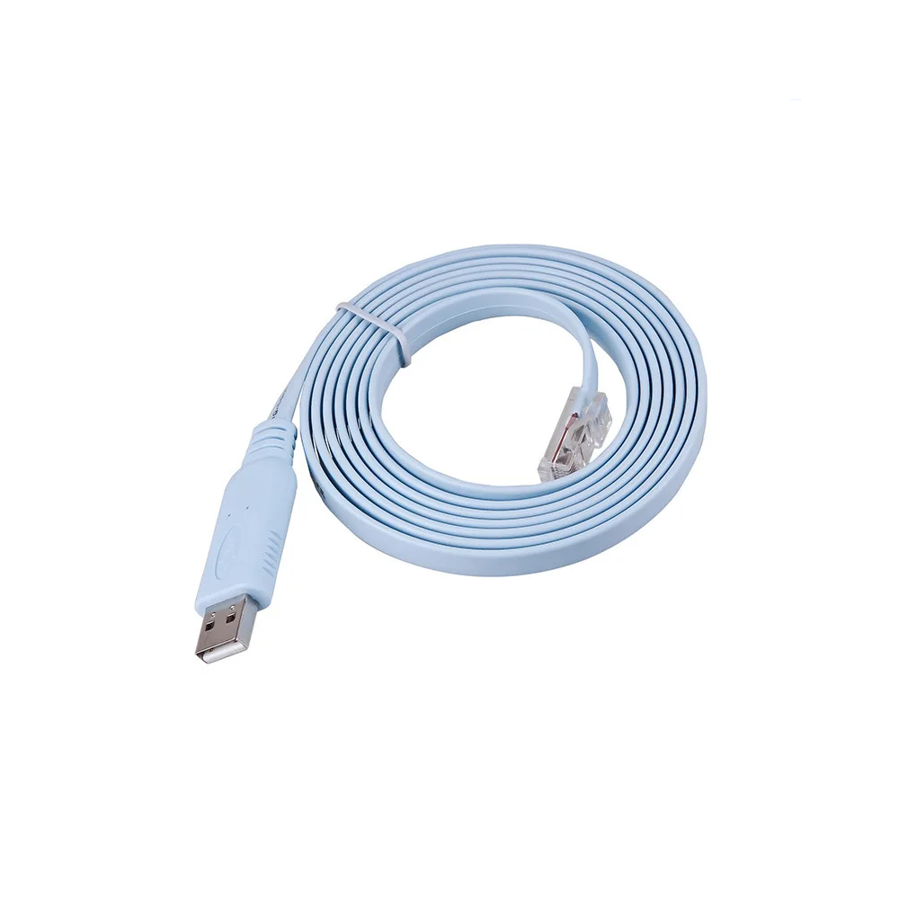 Console Câble USB Série Vers RS232 RJ45 pour Routeurs Microphones Moniteurs 1.8m