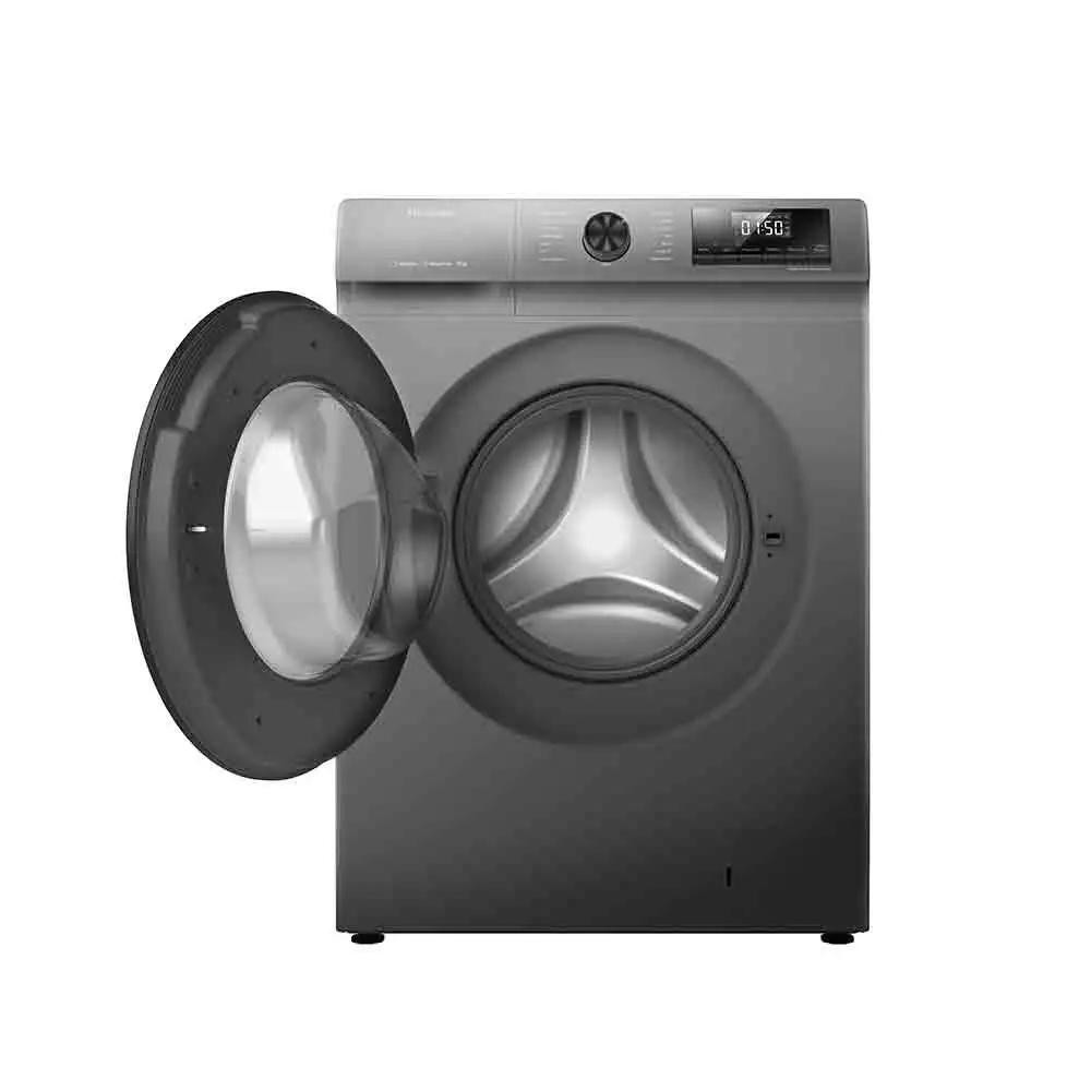 Machine a laver HISENSE WFQP8014EVMT inverter front load 9kg gris Machine a laver HISENSE WFQP8014EVMT inverter front load 9kg gris