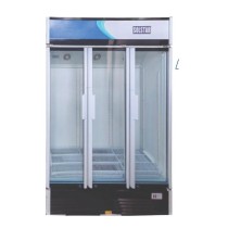 Réfrigérateur vertical 3 portes SOLSTAR VC14000 avec vitrine