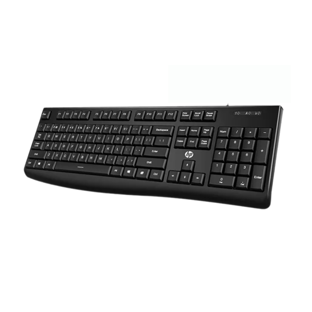 Clavier USB filaire HP K200 noir Clavier USB filaire HP K200 noir