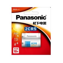 Pile au lithium Panasonic 2CR5 6V pour appareil photo