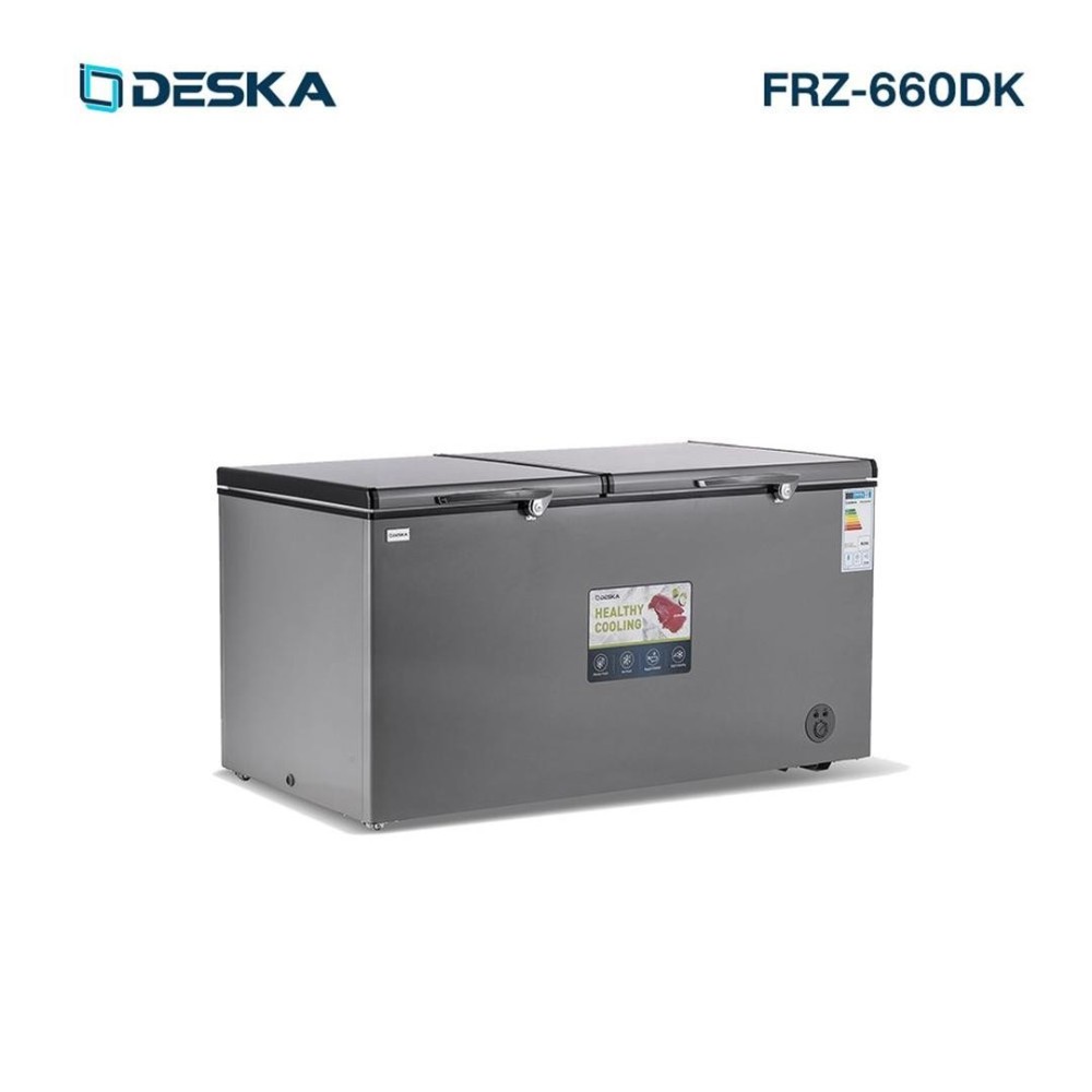 Congélateur horizontal DESKA FRZ660DK 570 litres gris Congélateur horizontal DESKA FRZ660DK 570 litres gris