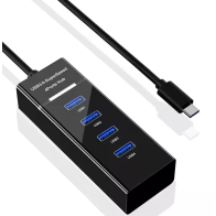 Hub Type-C USB 3.0 4 ports Haute vitesse