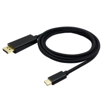 Câble HDMI adaptateur 3.1 Type C vers DP Displayport avec gaine en PVC 4K60Hz