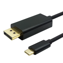 Câble HDMI adaptateur 3.1 Type C vers DP Displayport avec gaine en PVC 4K60Hz