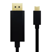 Câble HDMI adaptateur 3.1 Type C vers DP Displayport avec gaine en PVC 4K60Hz