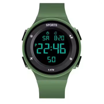 Montre électronique de sport étanche pour homme