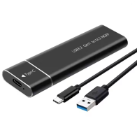 Boîtier de disque dur externe SSD M.2 interface type-c USB3.1