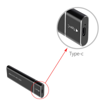 Boîtier de disque dur externe SSD M.2 interface type-c USB3.1