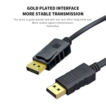 Câble Displayport 1.2 4k Hdr 60hz mâle vers mâle Dp pour vidéo Pc ordinateur portable TV